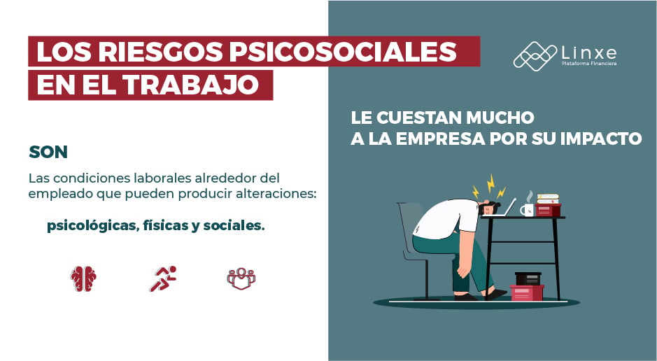 Linxe - Infografía riesgos psicosociales
